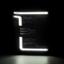 Load image into Gallery viewer, AlphaRex 17-19 Ford F-250/350/450 SD NOVA-Series LED Proj Headlights Alpha-Bk w/Acv Light SS & SBDRL