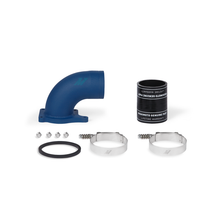 Load image into Gallery viewer, Mishimoto 03-07 Ford 6.0L Powerstroke Intake Elbow - Wrinkle Blue