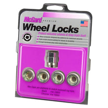 Load image into Gallery viewer, McGard Wheel Lock Nut Set - 4pk. (Under Hub Cap / Cone Seat) M12X1.5 / 19mm & 21mm Hex / .775in. L