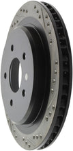 Load image into Gallery viewer, StopTech 97-10 Chevy Corvette Slotted & Drilled Rear Left Rotor