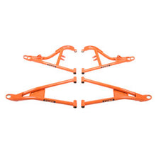 Load image into Gallery viewer, Tusk Mohawk Extreme Duty High Clearance A-Arms (Full Set) Red with Bushing Hardware & Ball Joints - RZR