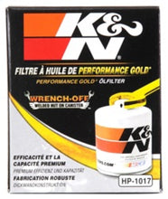 Load image into Gallery viewer, K&N 3.74inch / 2.98 OD Performance Gold Oil Filter