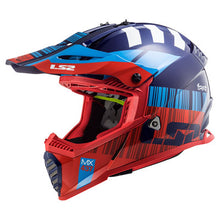 Load image into Gallery viewer, LS2 Gate Xcode Helmet Red/Blue