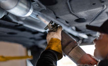 Load image into Gallery viewer, Magnaflow Conv Uni CA 2.25in./2.25in. Straight/Angle Direct Fit Converter

