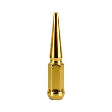 Load image into Gallery viewer, Mishimoto Steel Spiked Lug Nuts M12x1.5 20pc Set - Gold
