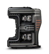 Load image into Gallery viewer, AlphaRex 17-19 Ford F-250/350/450 SD NOVA-Series LED Proj Headlights Alpha-Bk w/Acv Light SS &amp; SBDRL
