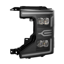 Load image into Gallery viewer, AlphaRex 20-22 Ford F-250/350/450 SD NOVA-Series LED Proj Headlights Bk w/Actv Light SeqSig &amp; SBDRL
