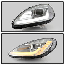 Load image into Gallery viewer, Spyder 05-13 Chevy Corvette C6 Projector Headlights Seq LED Turn Signal w/SB DRL Parking Light
