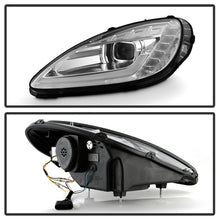 Load image into Gallery viewer, Spyder 05-13 Chevy Corvette C6 Projector Headlights Seq LED Turn Signal w/SB DRL Parking Light
