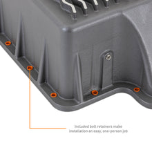 Load image into Gallery viewer, Mishimoto 89-10 Powerstroke E4OD 4R100 5R110 Trans Pan Cast GR
