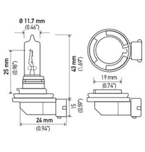 Load image into Gallery viewer, Hella Bulb H9 12V 65W XEN YLW
