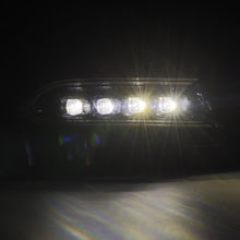 Load image into Gallery viewer, AlphaRex 15-23 Dodge Charger NOVA LED Proj Headlights Alpha-Blk w/Actv Light &amp; Seq.Sig / SB DRL
