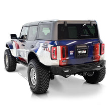 Load image into Gallery viewer, Westin 21-25 Ford Bronco (Excl. Sport) Spare Tire Delete Plate - Tex. Blk
