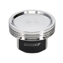 Load image into Gallery viewer, Manley Chevy LS Series 4.030in Bore 1.115in CD -29cc Dish Platinum Series Pistons - Set of 8
