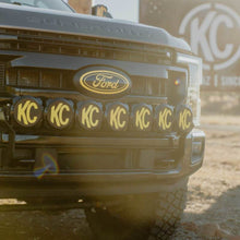 Load image into Gallery viewer, KC HiLiTES 17-24 Ford Super Duty GEN 4-5 Light Bar Mount Front Bumper
