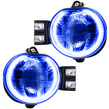Load image into Gallery viewer, Oracle Lighting 02-05 Dodge Ram Pre-Assembled LED Halo Fog Lights -Blue SEE WARRANTY

