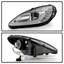 Load image into Gallery viewer, Spyder 05-13 Chevy Corvette C6 Projector Headlights Seq LED Turn Signal w/SB DRL Parking Light
