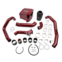 Load image into Gallery viewer, Wehrli 01-04 Chevrolet 6.6L LB7 Duramax S400 Twin Turbo Kit (No Turbo) - Candy Teal
