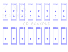 Load image into Gallery viewer, King Engine Bearings Ford 260Ci 289Ci 302 5.0L Windsor (Size STDX) Connecting Rod Bearing Set

