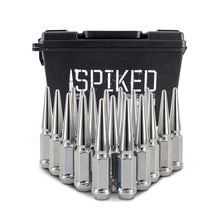 Load image into Gallery viewer, Mishimoto Steel Spiked Lug Nuts M12x1.5 20pc Set - Chrome
