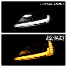 Load image into Gallery viewer, Spyder 05-13 Chevy Corvette C6 Projector Headlights Seq LED Turn Signal w/SB DRL Parking Light
