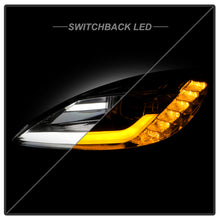 Load image into Gallery viewer, Spyder 05-13 Chevy Corvette C6 Projector Headlights Seq LED Turn Signal w/SB DRL Parking Light
