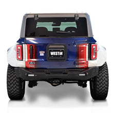 Load image into Gallery viewer, Westin 21-25 Ford Bronco (Excl. Sport) Spare Tire Delete Plate - Tex. Blk
