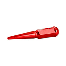 Load image into Gallery viewer, Mishimoto Steel Spiked Lug Nuts M12x1.5 20pc Set - Red

