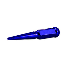Load image into Gallery viewer, Mishimoto Steel Spiked Lug Nuts M12x1.5 20pc Set - Blue
