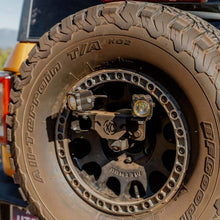 Load image into Gallery viewer, KC HiLiTES 21-24 Ford Bronco Spare Tire Carrier Light Mount w/ M12x1.5 Lug Nuts
