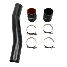 Load image into Gallery viewer, Wehrli 03-07 Cummins 5.9L Passenger Side 3in Replacement Intercooler Pipe - Fine Texture Black
