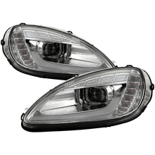 Load image into Gallery viewer, Spyder 05-13 Chevy Corvette C6 Projector Headlights Seq LED Turn Signal w/SB DRL Parking Light
