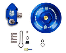 Load image into Gallery viewer, Sinister Diesel 03-07 Ford 6.0L Powerstroke Blue Spring Kit w/ Adjustable Billet Spring Housing
