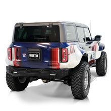 Load image into Gallery viewer, Westin 21-25 Ford Bronco (Excl. Sport) Spare Tire Delete Plate - Tex. Blk
