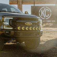 Load image into Gallery viewer, KC HiLiTES 17-24 Ford Super Duty GEN 4-5 Light Bar Mount Front Bumper
