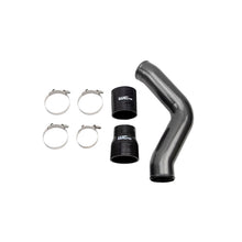 Load image into Gallery viewer, Wehrli 13-18 Cummins 6.7L Driver Side 3.5 in. Intercooler Pipe - Gun Metal
