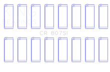 Load image into Gallery viewer, King Engine Bearings ChevrolET SBC 307Ci 350Ci &amp; Gen Iii/Iv (Size STDX) Connecting Rod Bearing Set
