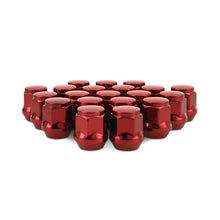 Load image into Gallery viewer, Mishimoto Steel Acorn Lug Nuts M12 x 1.5 - 20pc Set - Red
