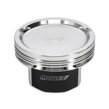 Load image into Gallery viewer, Manley Chevy LS Series 4.030in Bore 1.115in CD -29cc Dish Platinum Series Pistons - Set of 8

