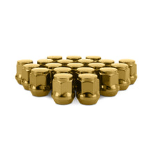 Load image into Gallery viewer, Mishimoto Steel Acorn Lug Nuts M12 x 1.5 - 20pc Set - Gold
