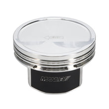 Load image into Gallery viewer, Manley Small Block Chevy LS Series 4.030in Bore 1.115in CD 10cc Dish Platinum Series Pistons
