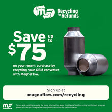 Load image into Gallery viewer, Magnaflow 2.50 CA 4in. Spun Universal Converter
