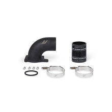 Load image into Gallery viewer, Mishimoto 03-07 Ford 6.0L Powerstroke Intake Elbow - Wrinkle Black
