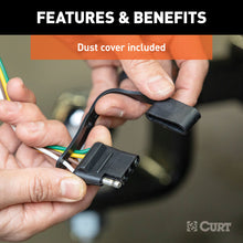 Load image into Gallery viewer, Curt 94-97 Isuzu Rodeo Custom Wiring Connector (4-Way Flat Output)
