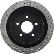 Load image into Gallery viewer, StopTech 97-10 Chevy Corvette Slotted &amp; Drilled Rear Left Rotor
