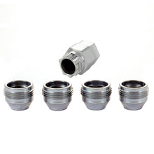 Load image into Gallery viewer, McGard Wheel Lock Nut Set - 4pk. (Under Hub Cap / Cone Seat) M12X1.5 / 19mm &amp; 21mm Hex / .775in. L
