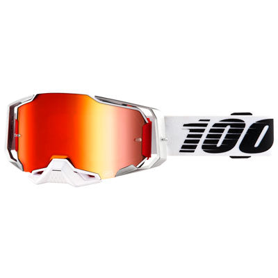 100% Armega Goggle Lightsaber Frame/Red Mirror Lens