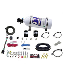 Load image into Gallery viewer, Nitrous Express GM LS 90mm Nitrous Plate Kit (50-400HP) w/5lb Bottle
