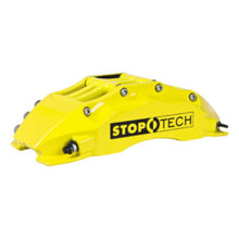 Load image into Gallery viewer, StopTech 06-09 Chevy Corvette Front BBK w/ Yellow ST-60 Calipers Slotted 355x32mm Rotors SS Lines
