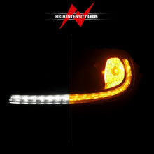 Load image into Gallery viewer, ANZO 05-13 Chevrolet Corvette Projector Headlights w/switchback &amp; Sequential LED - Black Amber
